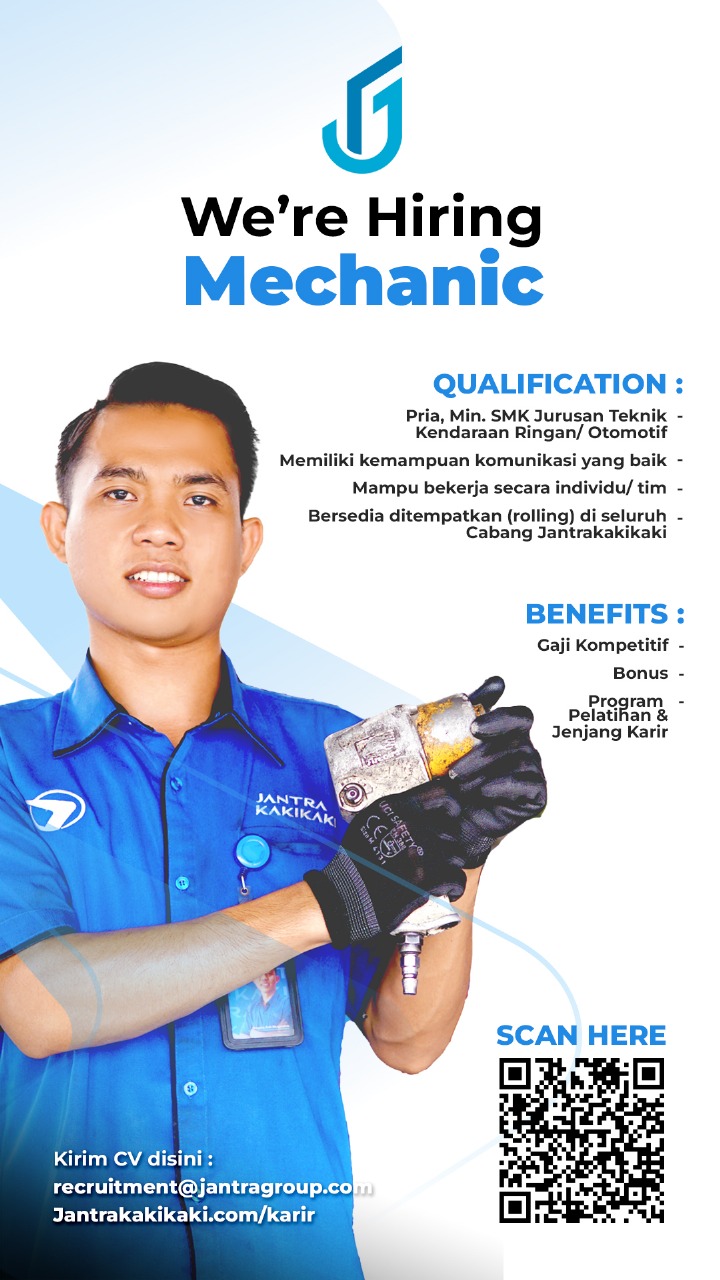 We're Hiring Mechanic